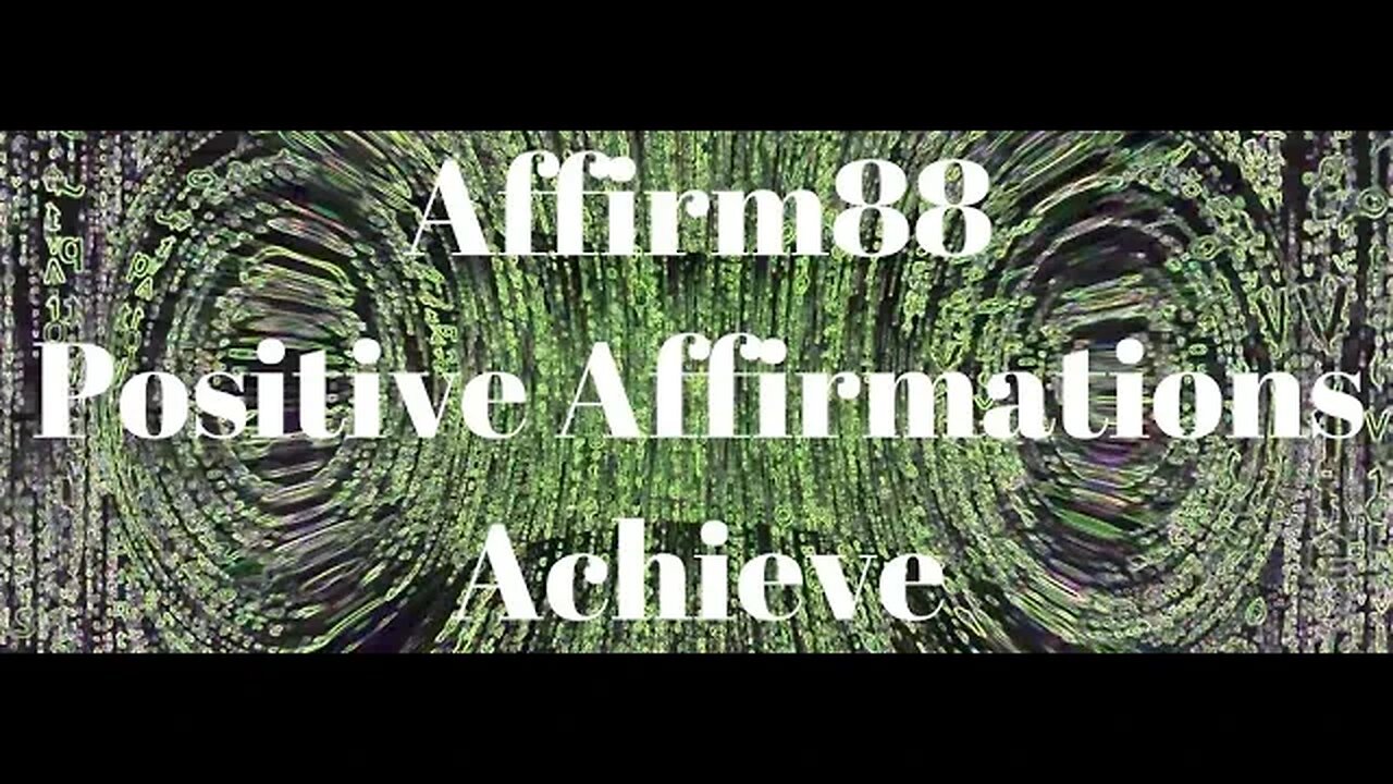 Achieve - Positive Affirmations - Manifest Law of Attraction