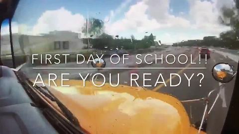 Bus drivers are ready for the 1st day of school | Digital Short