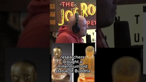 Mummified Buddha monk Mystery with Joe Rogan & Monty Franklin #shorts