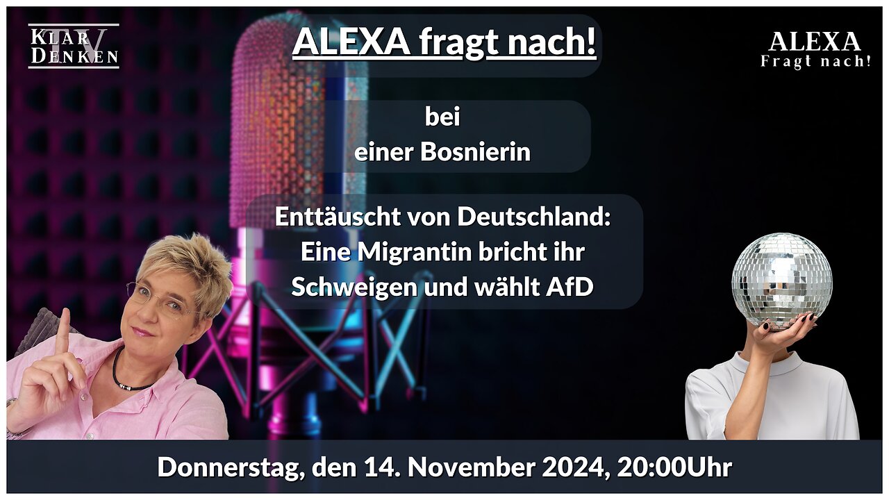 🔴💥Alexa fragt nach... eine Bosnierin ist Enttäuscht von Deutschland und bricht ihr Schweigen💥