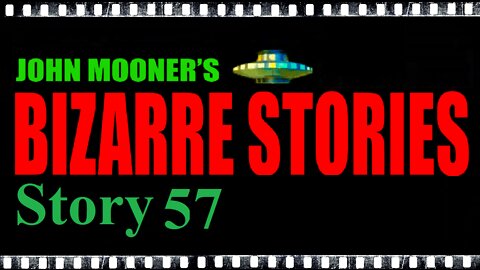Bizarre Story 57 - Small Unknown Entity Photographed