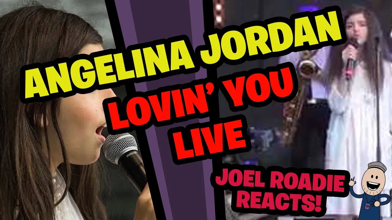 Angelina Jordan (age 11) Lovin' You - Roadie Reacts