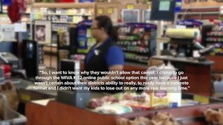 Family not eligible for temporary food benefits, even though program was designed to help them