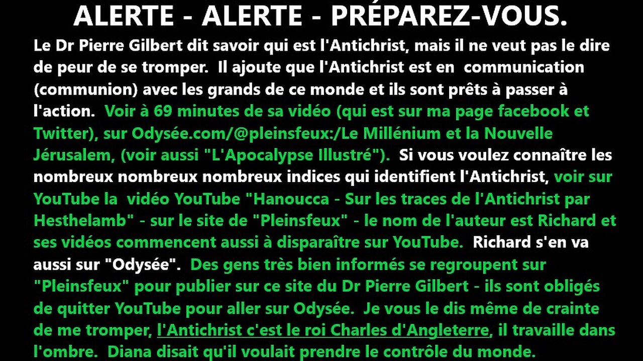 ALERTE - Les "GRANDS DE CE MONDE" sont prêts pour passer à l'action - NOUVEL ORDRE MONDIAL