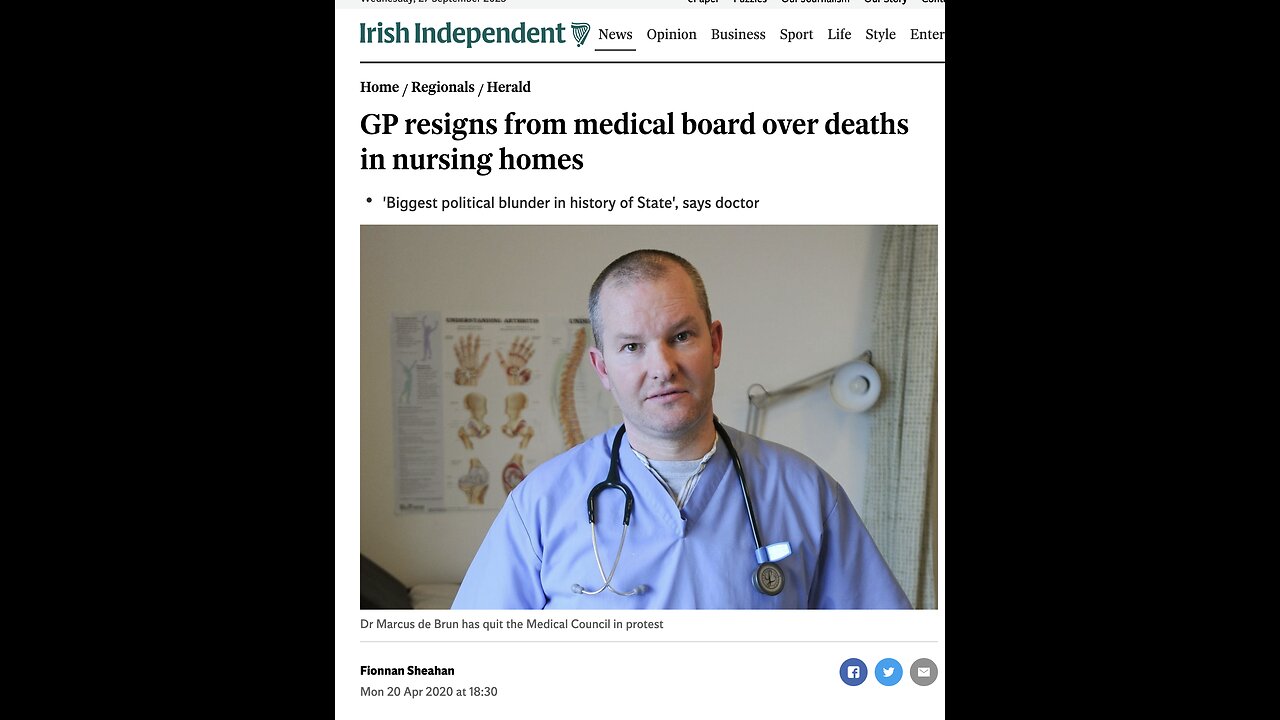 THAT DR JOHN CAMPBELL GRAPH ON IRELAND'S EXCESS DEATHS