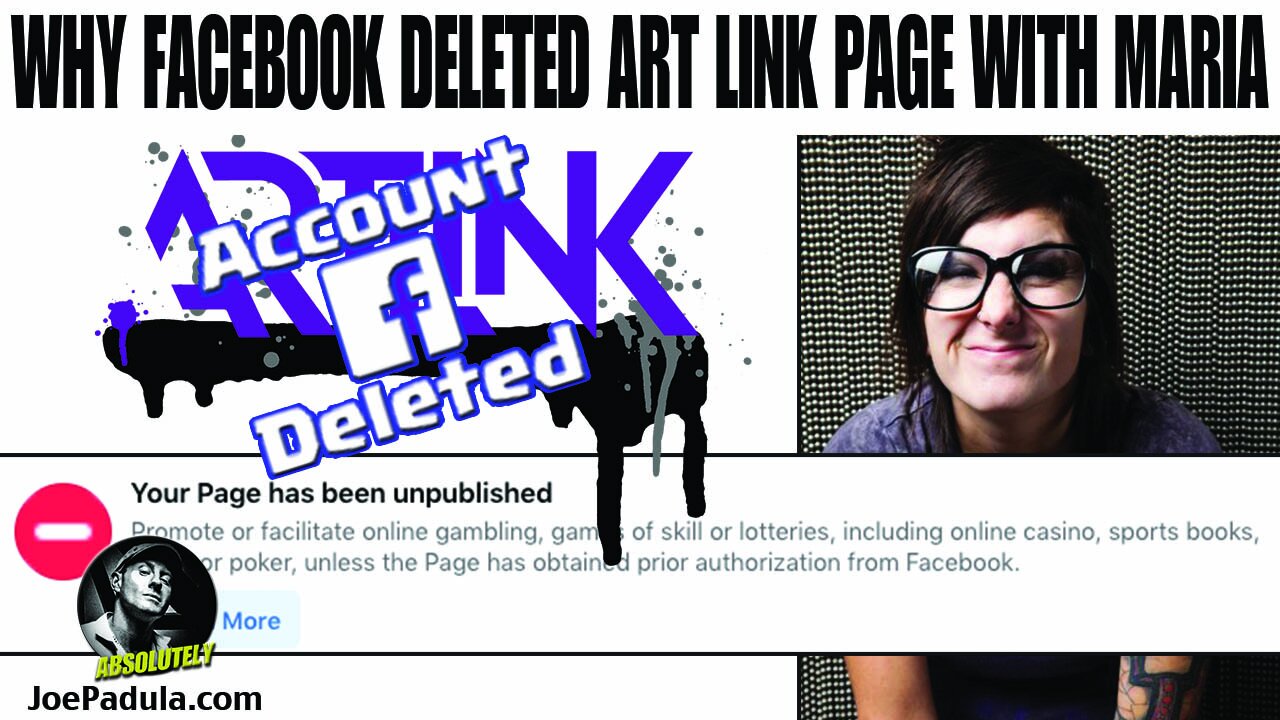 Why Facebook Deleted the Art Link Clarksville Page for Gambling with Founder Maria Charms