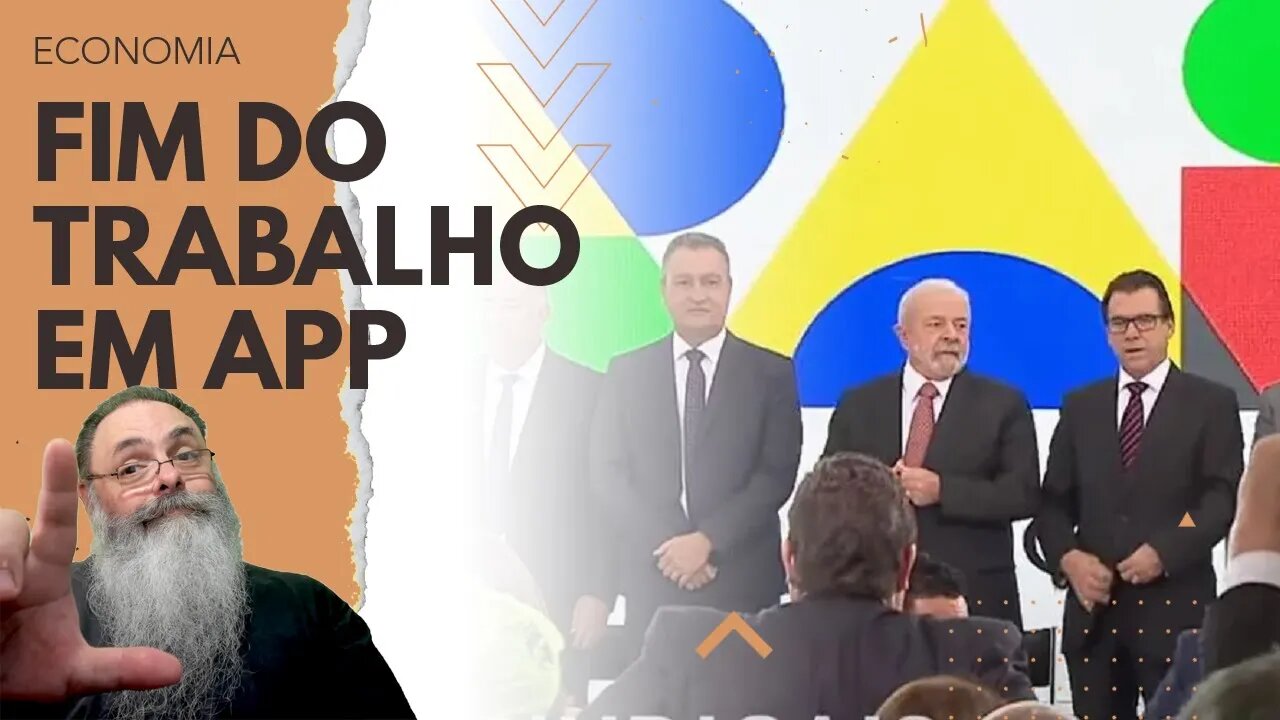 O FIM do TRABALHO em APLICATIVO se APROXIMA: "TRABALHO ESCRAVO", segundo o MINISTRO do TRABALHO