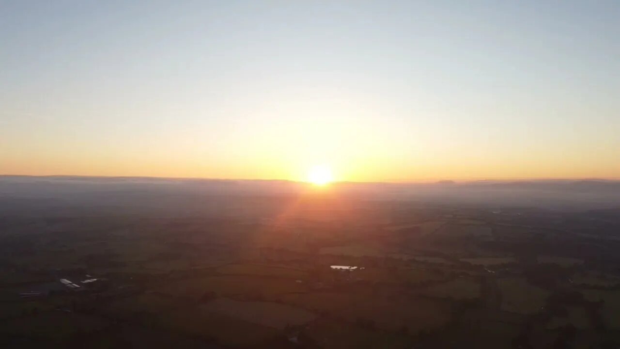 #DJI #aerialphotography watching the sunrise 🌄