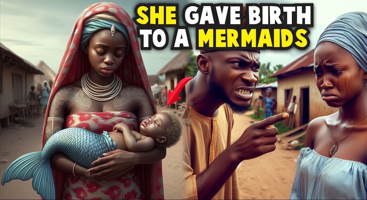 She Wanted A Child Badly & Gave Birth To A MERMAIDS Child #tales #story #folktales