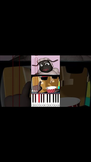 What the (@DDanime_) AMANDA THE ADVENTURER ANIMATION - Octave Piano Tutorial