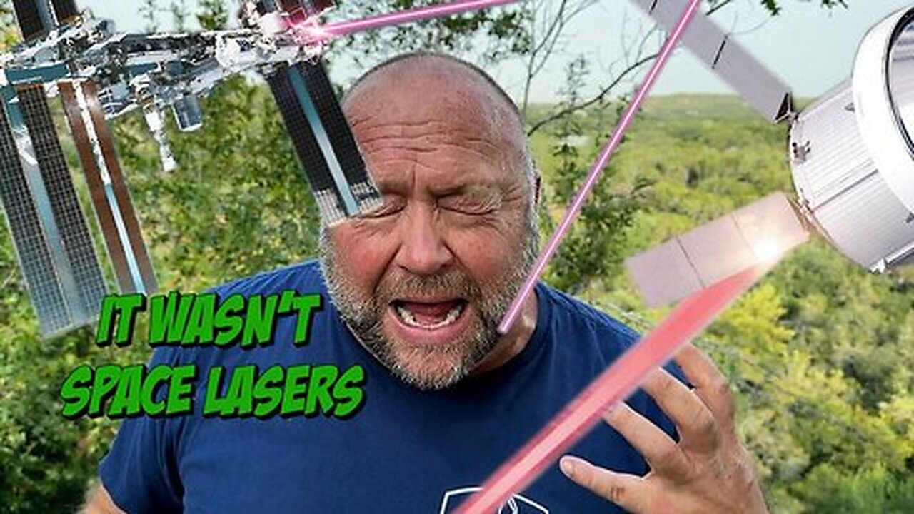 Alex Jones Dispels The Hawaii Space Laser Conspiracy