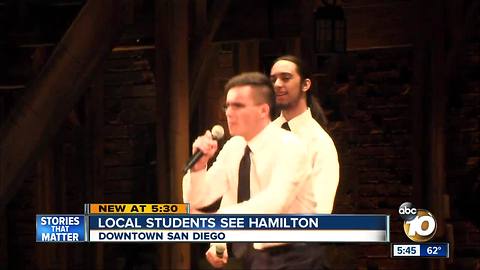 Students Experience Hamilton