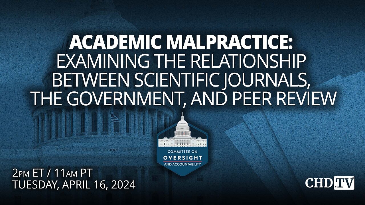 Academic Malpractice: Examining the Relationship — Scientific Journals, the Government + Peer Review