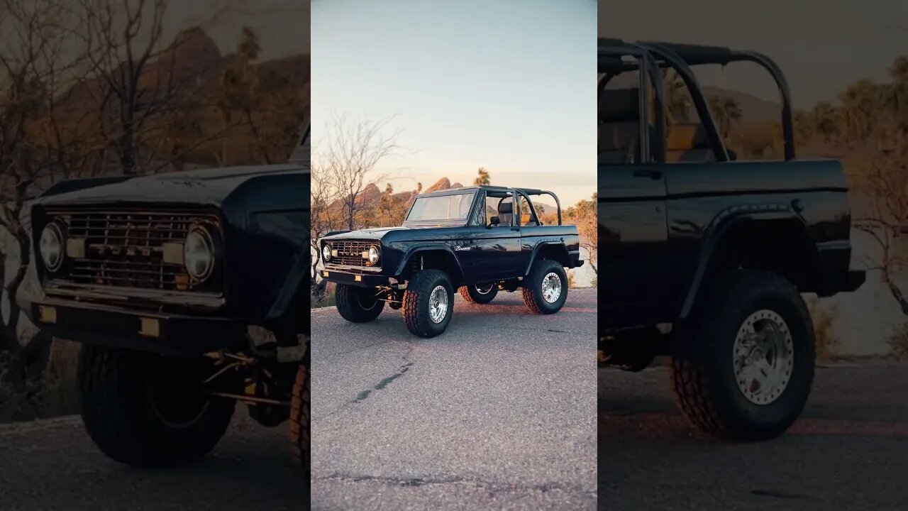 Classic Bronco in the DESERT