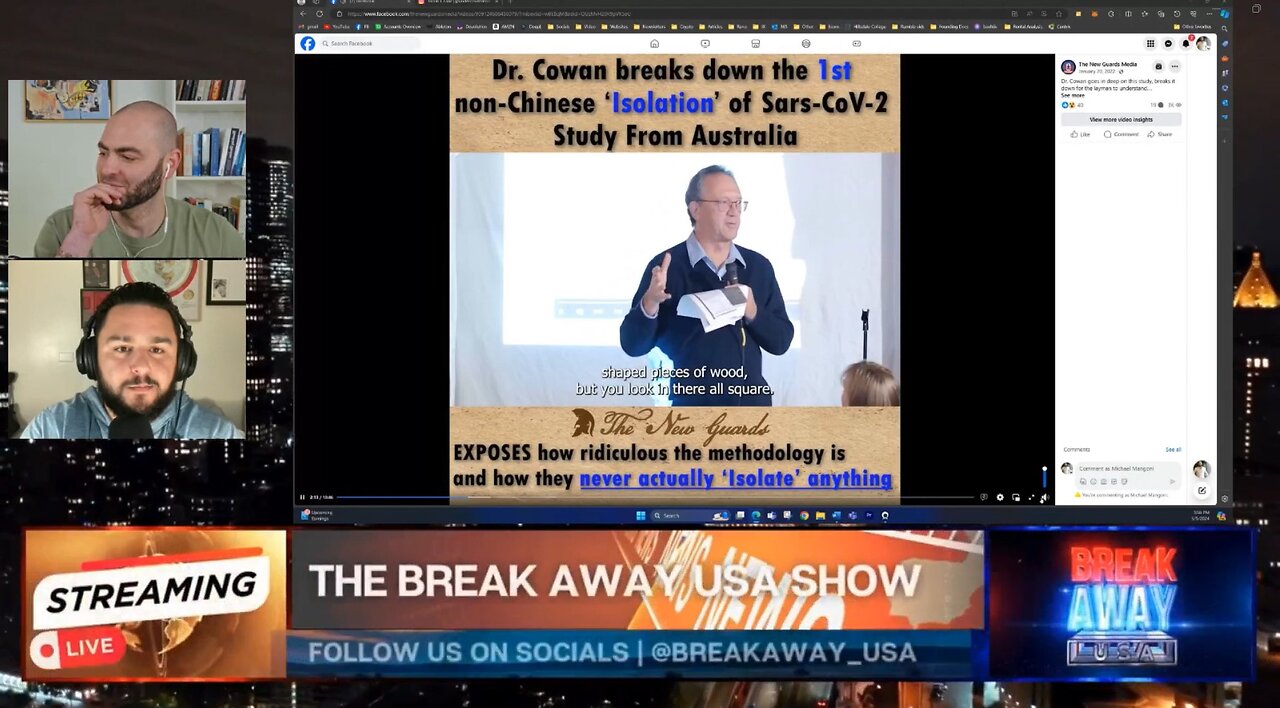 Is Virology pseudo-science? - Full Podcast with @UnderCoverVirologit on The BreakAwayUSA Show