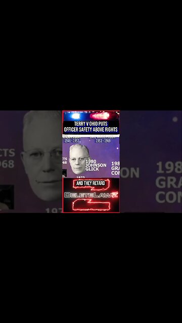 ￼OFFICER SAFETY OVER YOUR RIGHTS IS TERRY VS OHIO, 1968