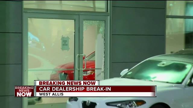 Luxury Car Dealerships Broken Into