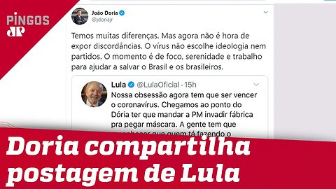 Augusto Nunes: Lula acena para opositores de Bolsonaro