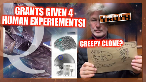 BALDWIN CREEPY TWEETS! QDECODES! HUMAN GUINEA PIG GRANTS!