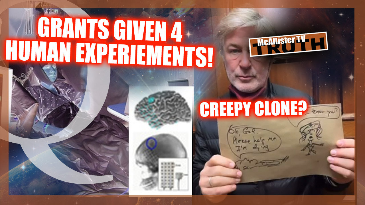 BALDWIN CREEPY TWEETS! QDECODES! HUMAN GUINEA PIG GRANTS!