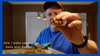 How to make Sausage Balls - Recipe Included