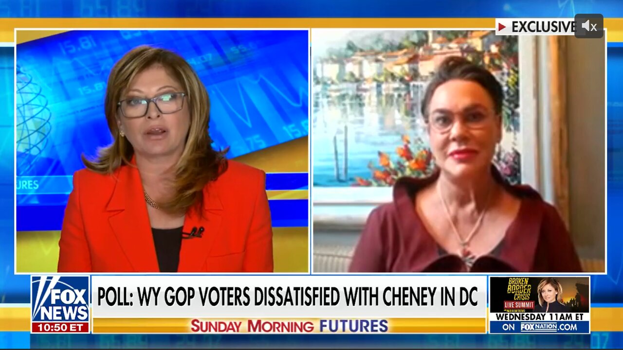 Cheney challenger rips congresswoman over turning to Dems