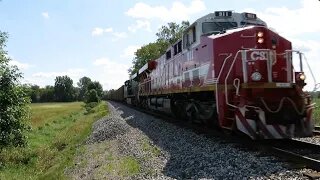 CSX 911 Spirit of our First Responder on Loaded Coal Train from Creston, Ohio September 6, 2021