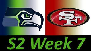 Madden Nfl 23 Seahawks Vs 49ers Simulation Franchise S2 W7