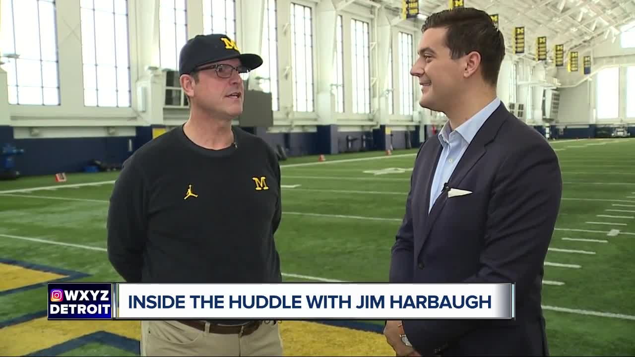 Jim Harbaugh talks Michigan-Ohio State rivalry, Urban Meyer, bulletin board material