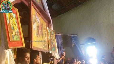 ስዕለ አድህኖው ሲዘል ተመልከቱት…እምጸሀይ ያበርህ ገጾሙ …የኅዳር መርቆሬዎስ ዋይዜማ አመላለስ