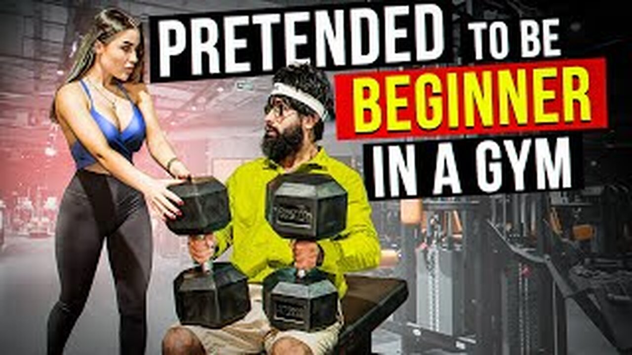 Elite Powerfilt predented to be Beginner in a Gym prank