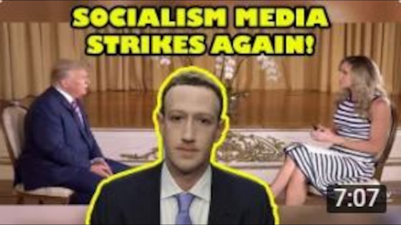 Facebook takes down video of Lara Trump interview with Donald Trump! | Big Tech FEARS Trump 2024!