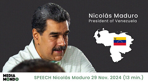 Speech Nicolás Maduro - 13 min