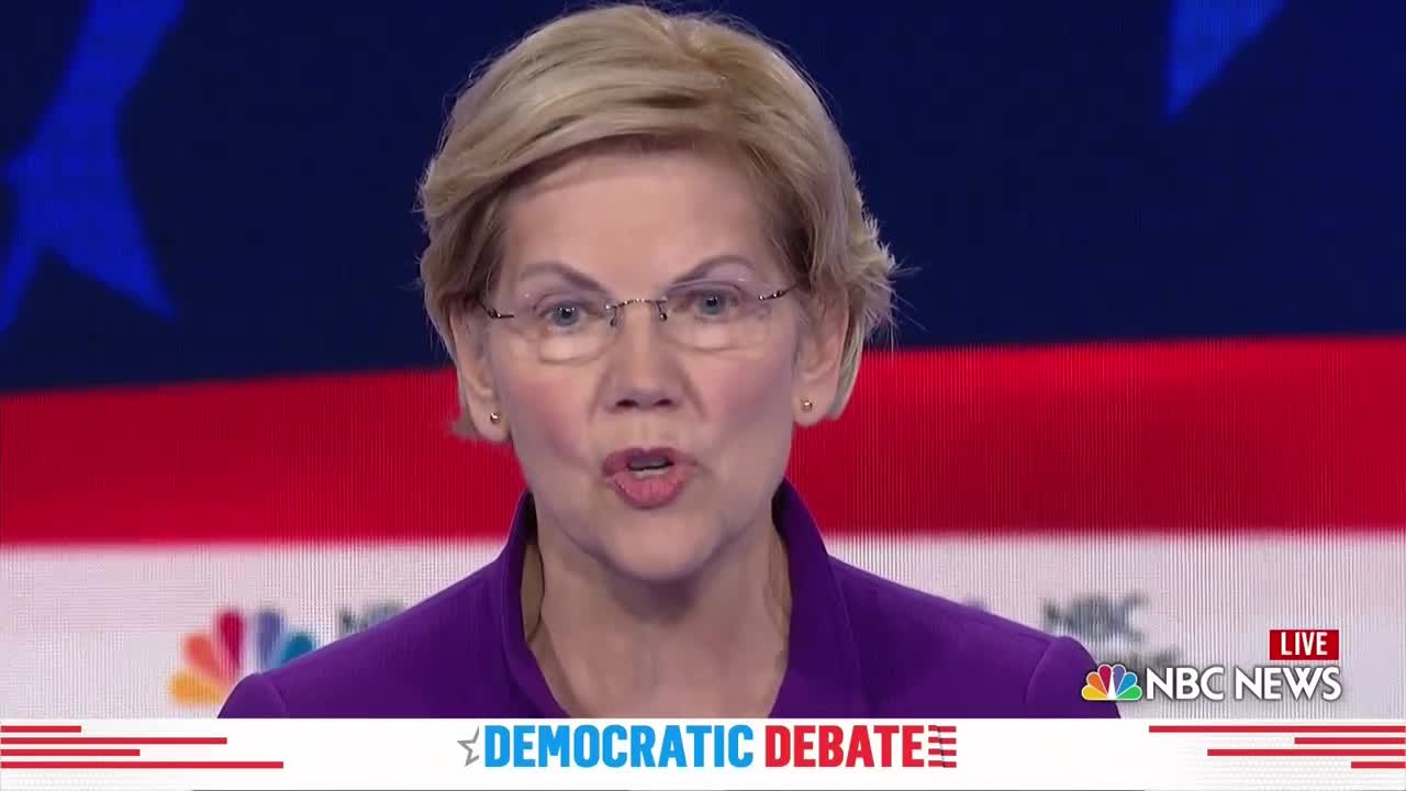 Elizabeth Warren on guns in America