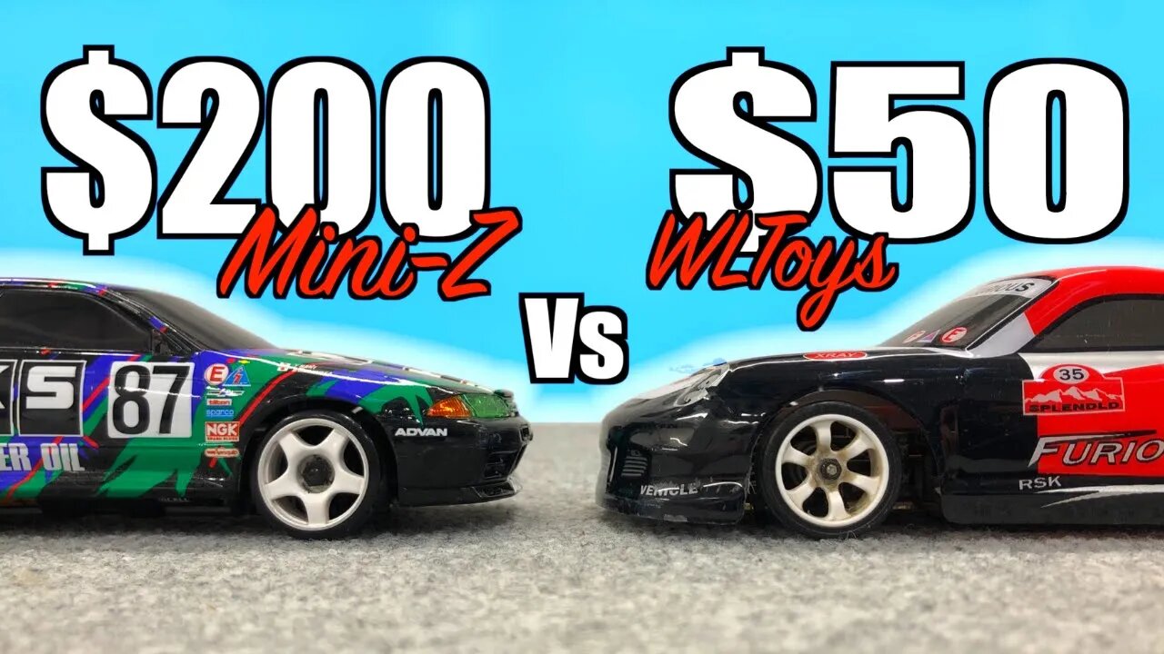 WLToys K969 Vs Kyosho Mini-Z - Mini RC Drift cars