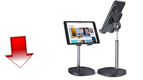 Cell Phone Stand- Angle Height Adjustable LISEN Phone Stand for Desk