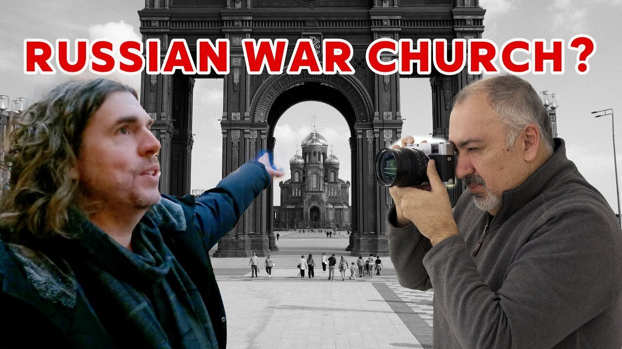 🇷🇺 RUSSIANS made a CHURCH from GERMAN TANKS? What? Two Americans explore.