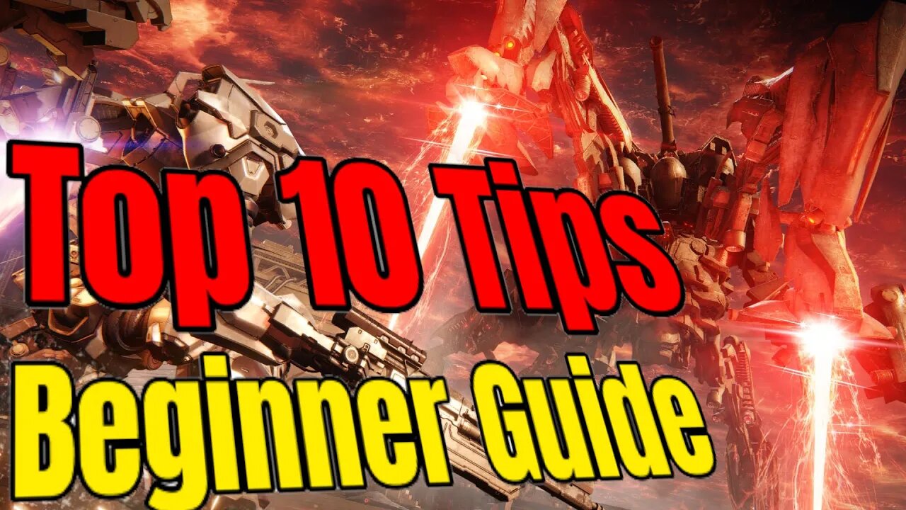 Top 10 Tips and Tricks to Beat Armored Core 6 Fires of Rubicon | Beginner Guide Armored Core 6