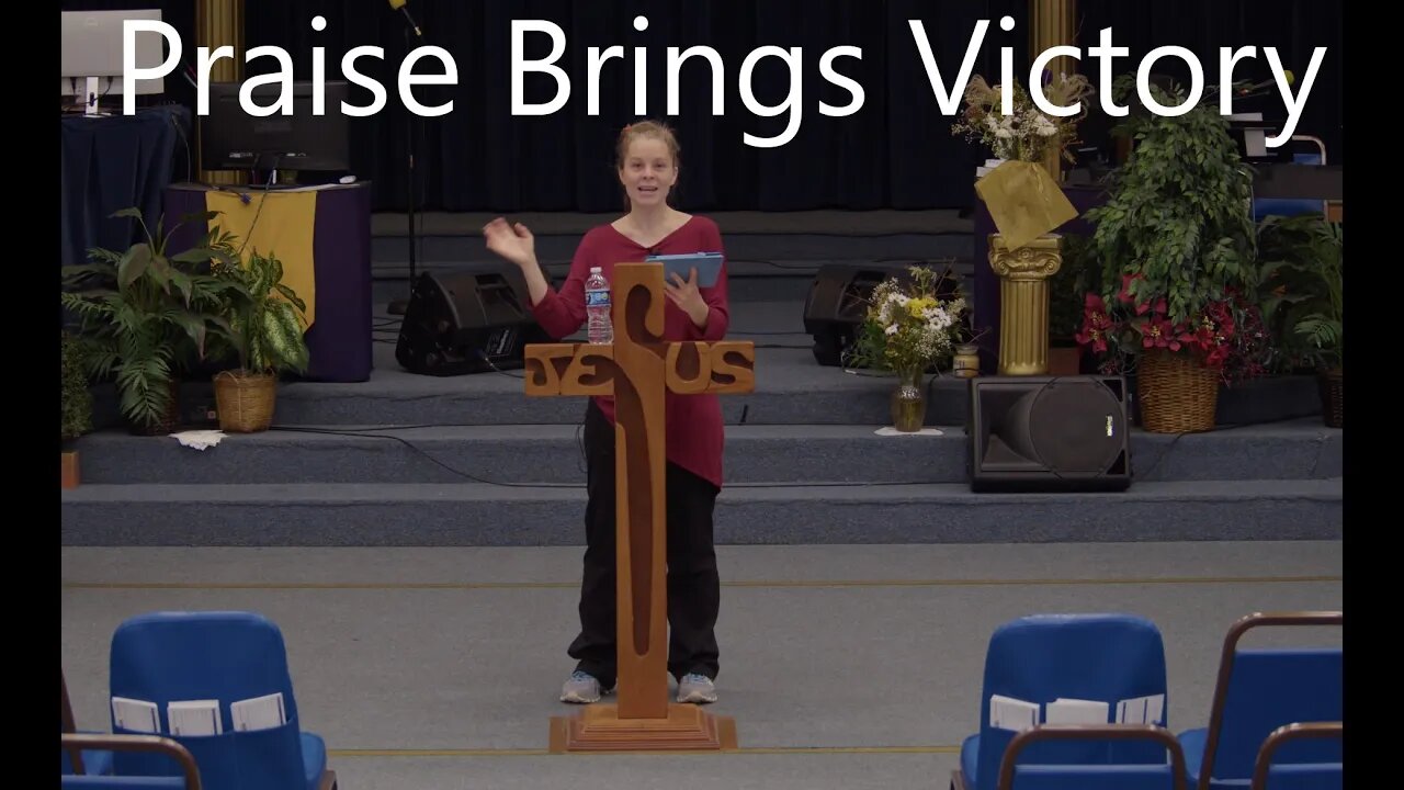 Praise Brings Victory - Message by Stephanie J Yeager