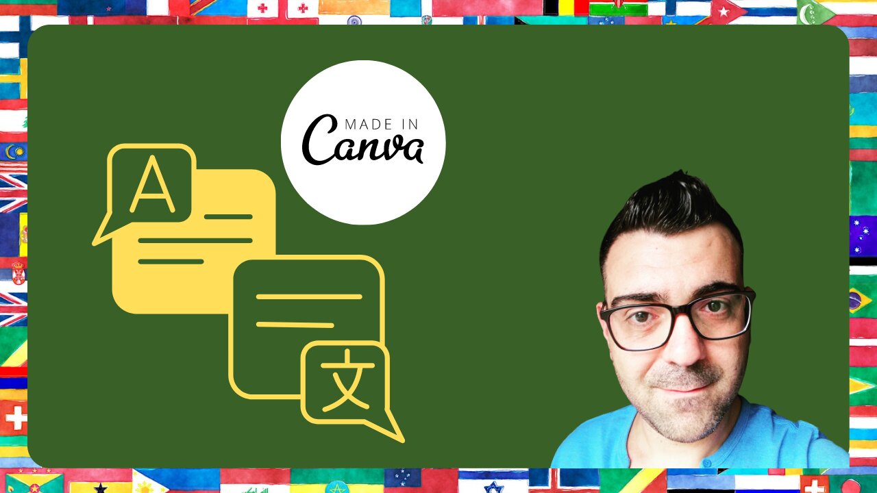 Come TRADURRE testi su CANVA - spiegato semplice