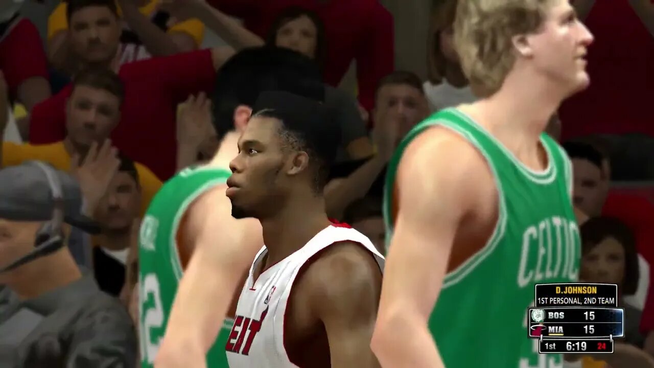 NBA Simulations: The 2013 Miami Heat vs The 1986 Boston Celtics @ American Airlines Arena