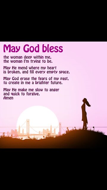 May god bless the woman deep within me [GMG Originals]