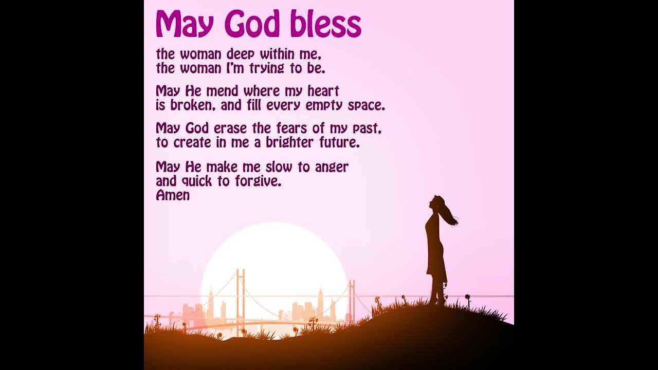 May god bless the woman deep within me [GMG Originals]