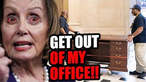 Nancy Pelosi REMOVED from her office!! This is getting interesting...