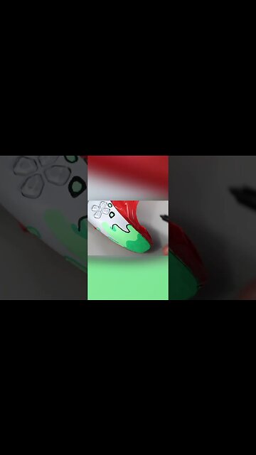 Custom PS5 Controller Using Posca Markers! #shorts