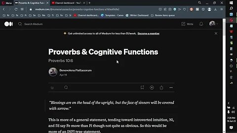 Proverbs 10:6, Proverbs & Cognitive Functions series.