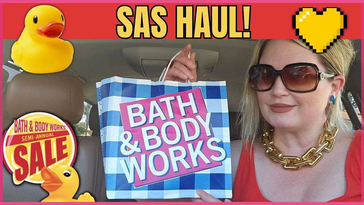 SAS HAUL | What Did I Find Today? | Car Haul | #bathandbodyworks #sas #bathandbodyworkshaul