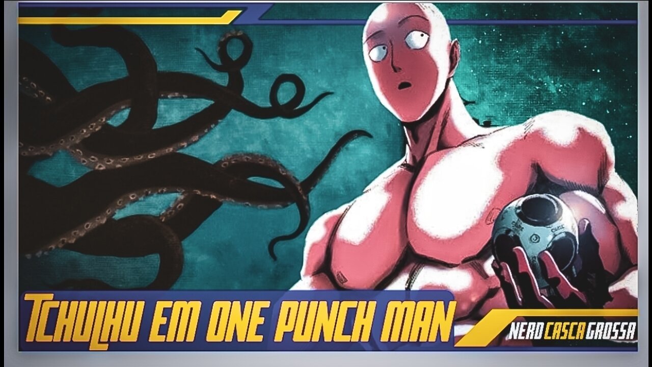 TCHULHU H.P LOVECRAFT INSPIRARAM ONE PUNCH MAN