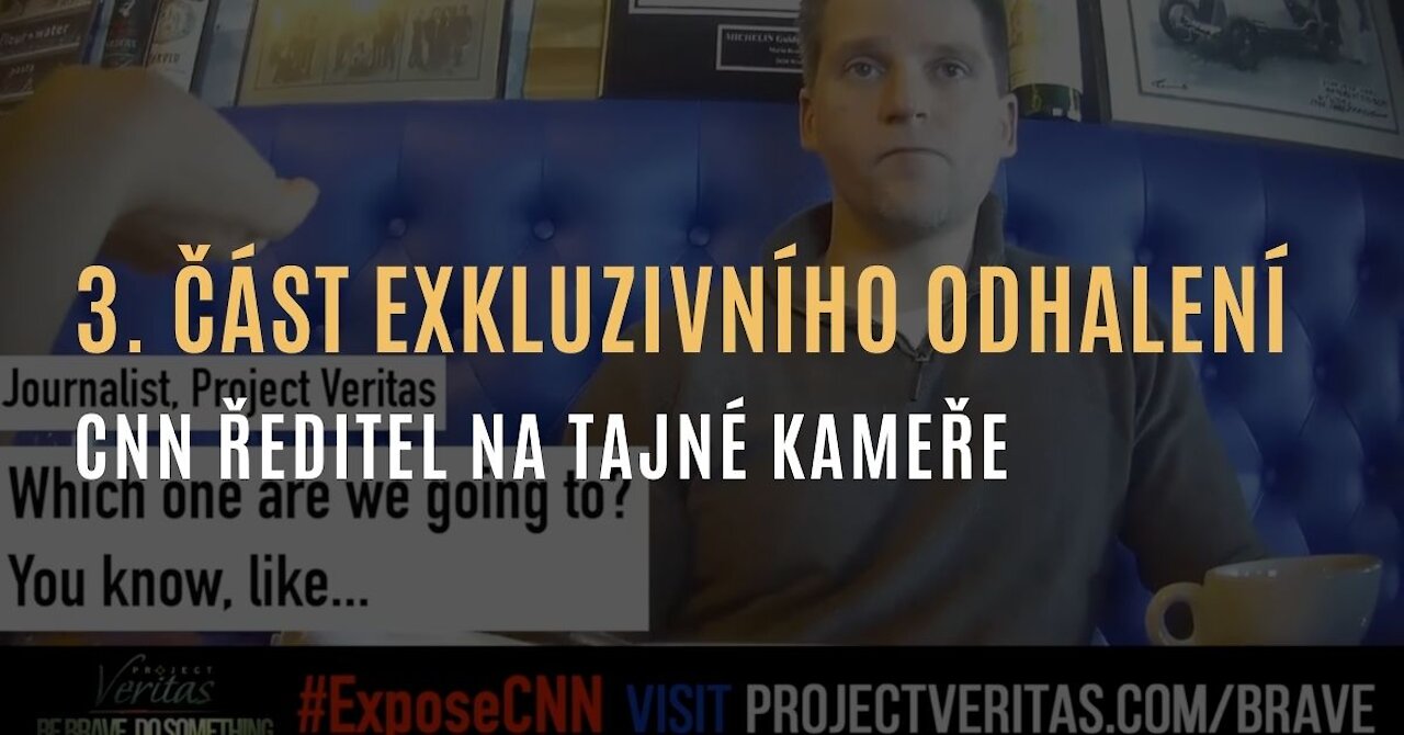 3. část: Ředitel CNN říká, že se snaží pomáhat hnutí BLM zaujatostí vůči bělochům
