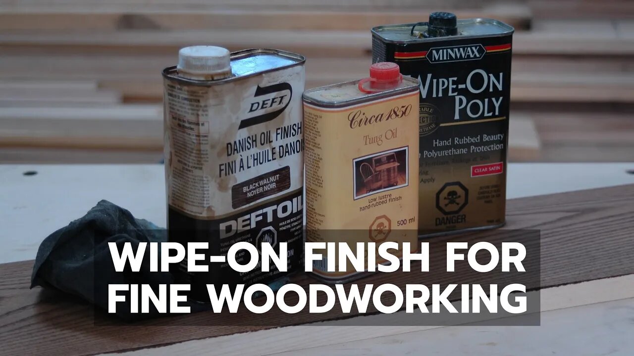 HOW-TO: Apply a Wipe-On Finish to Fine Woodworking